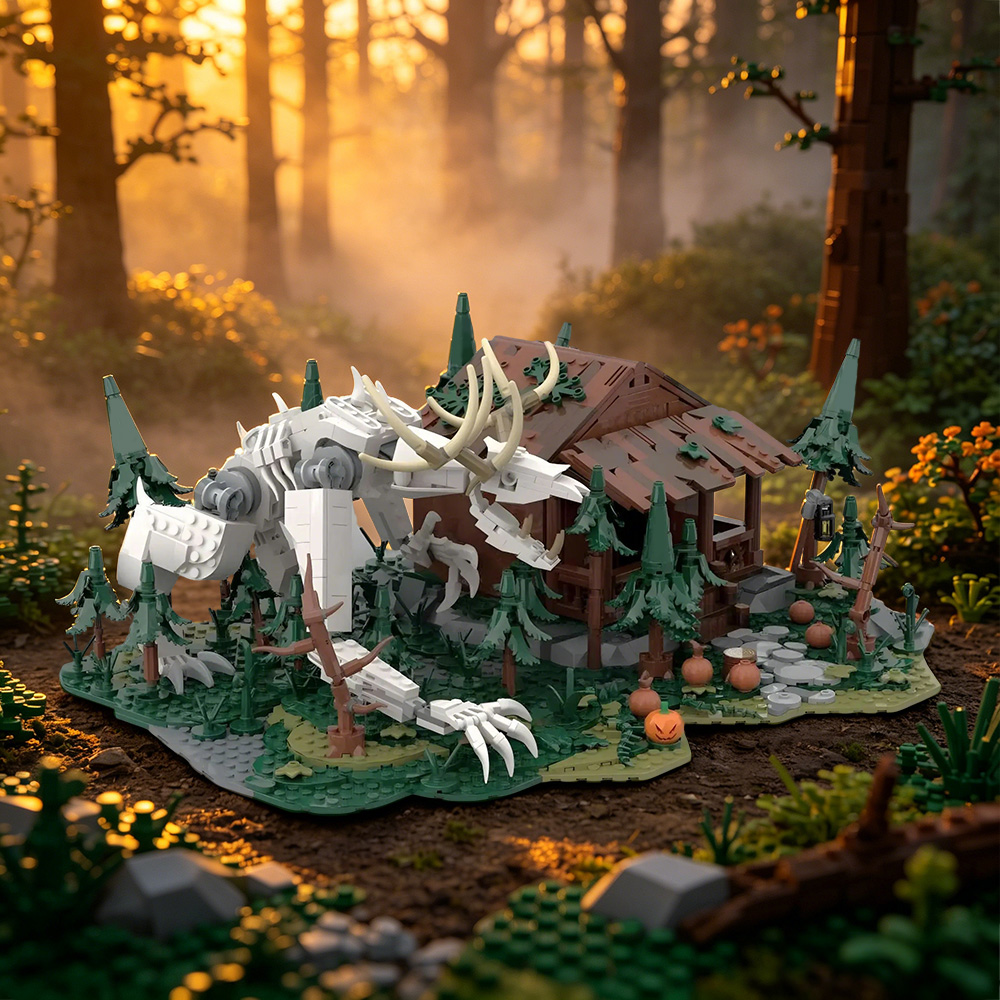 Board Game Jumanji - Kit de construction MOC Wendigo Familiar