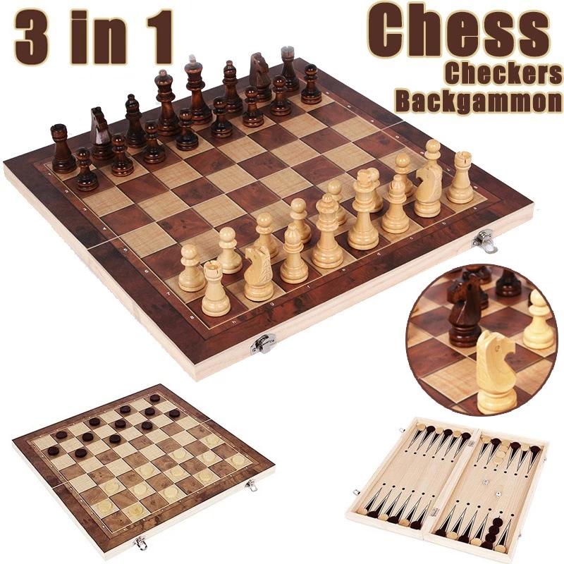 Échiquier 3 en 1, plateau de j - Board Game Vantage avis et prix