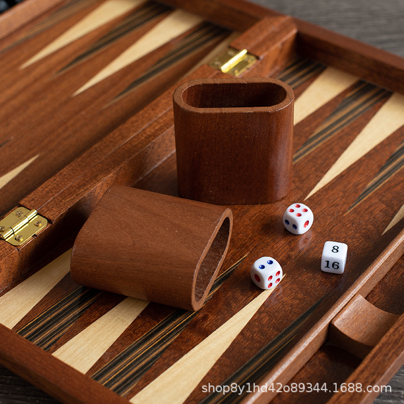 Backgammon en bois massif, fab - Board Game Vantage avis et prix