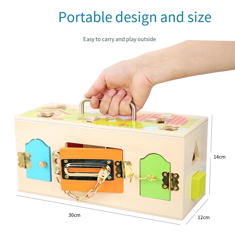 Boîte de verrouillage Montesso - Board Game Box avis et prix