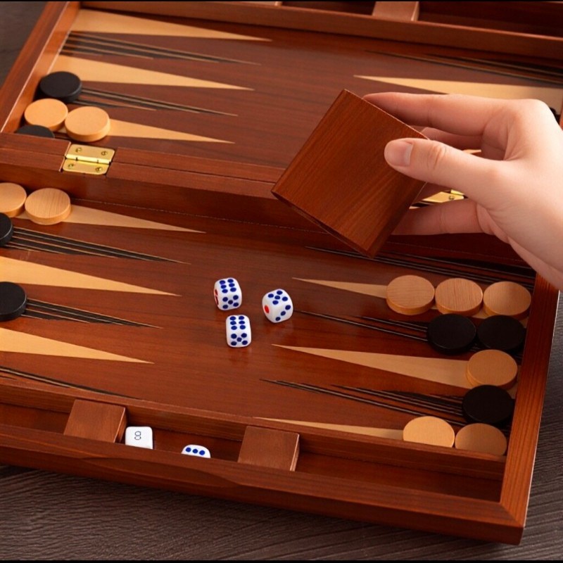 Jeu de backgammon en bois mass - Board Game Vantage avis et prix