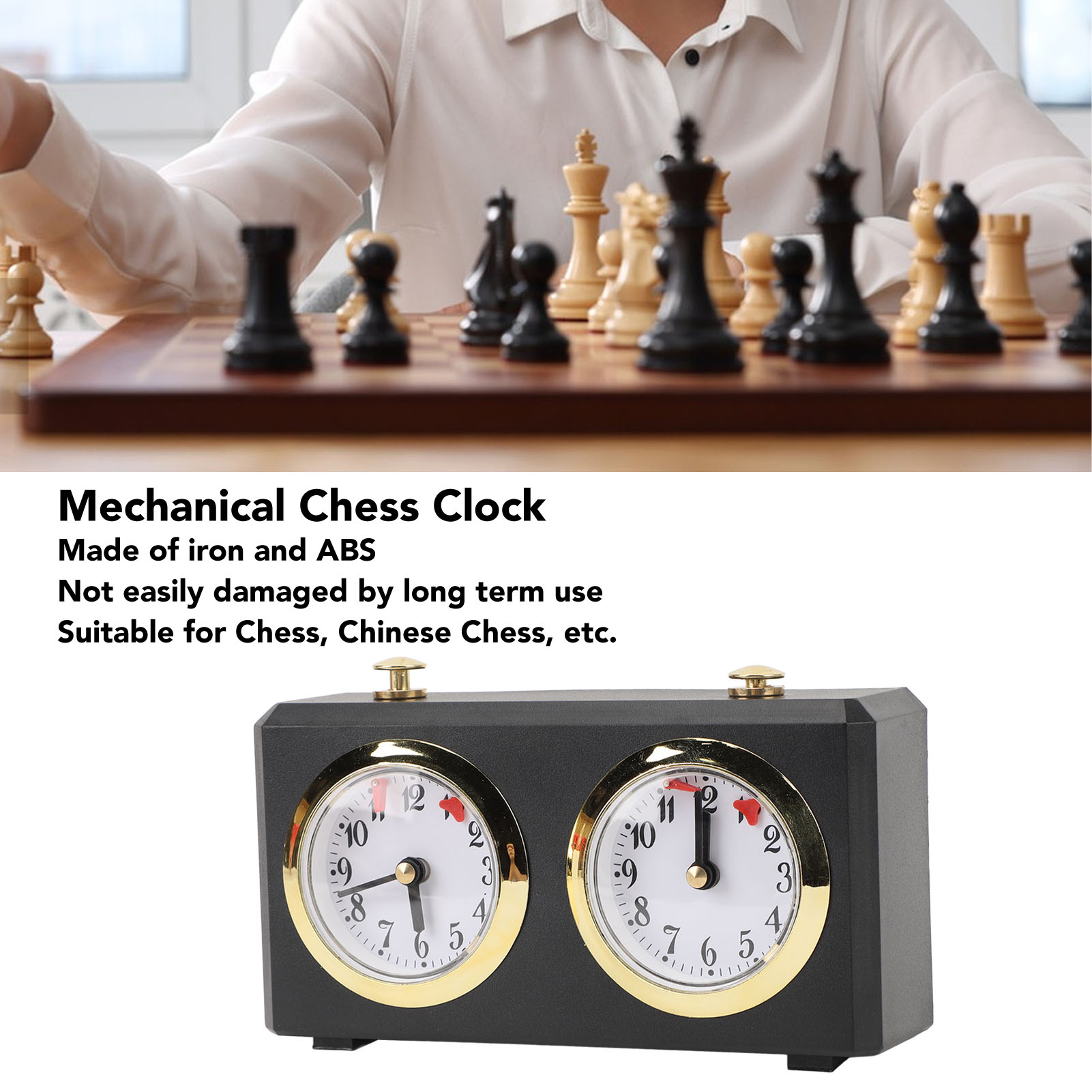 Horloge d'échecs analogique, r - Board Game Vantage avis et prix