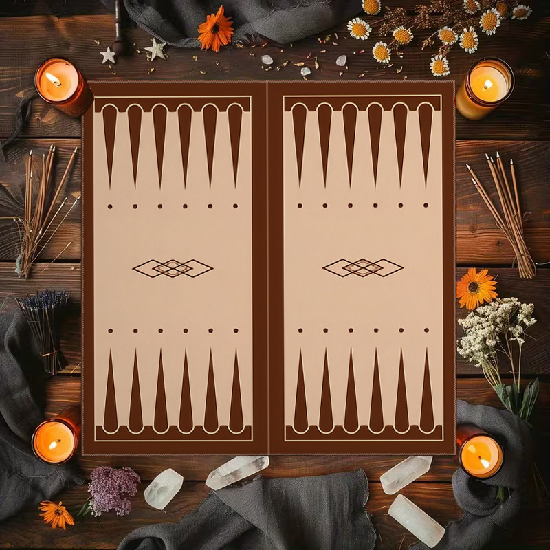 1 pièce Nappe de Tarot Marron  - Board Game Vantage avis et prix