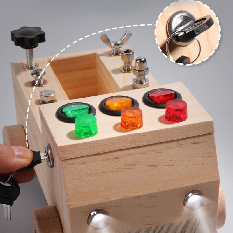 Planche en bois Montessori, jo - Board Game Box avis et prix